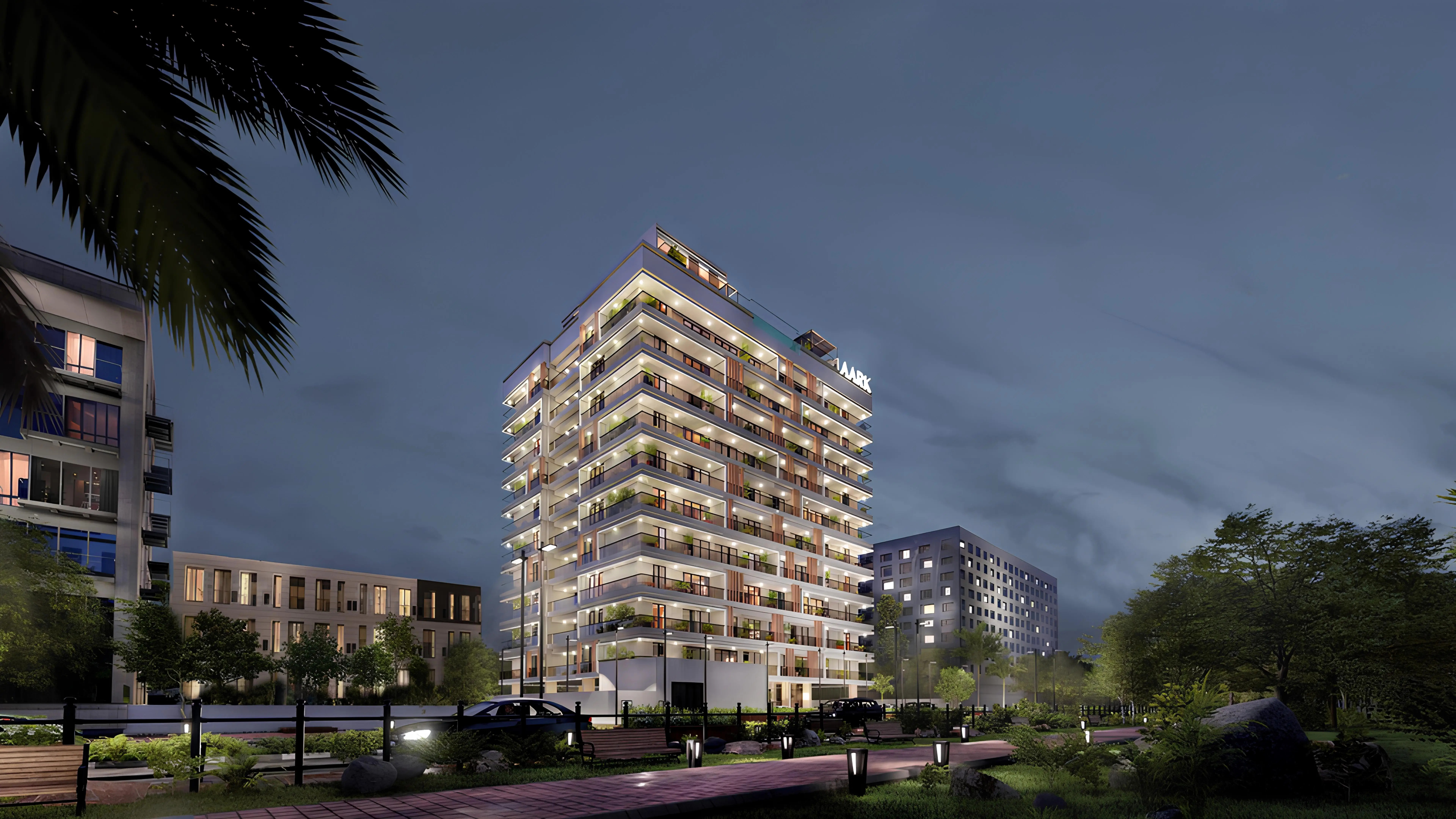 Aark Residences — real photo (GenieMap)
